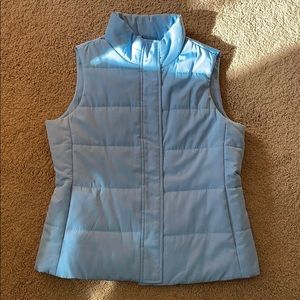Baby Blue Puffy Vest